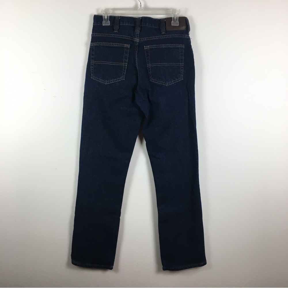 C E Schmidt Workwear Dark Wash Relaxed Fit Denim Jeans Stretch 30x32 - Picture 11 of 16